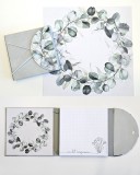 Kreativ Set 78 - Eukalyptus Notizblock mit halbrun